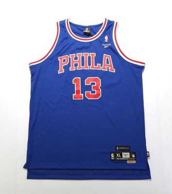 wilt chamberlain 76ers jersey