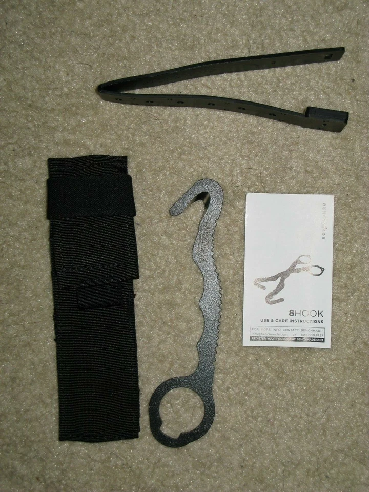 NUEVO SELLADO Correa de Combate Hecho en Banco / Gancho y Cortador de Seguridad 8BLKW - USGI CON FUNDA Foto 2 de 4