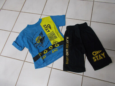 BAMBINO''2 TLG KOMBI''T-SHIRT & SHORTS''GR.80