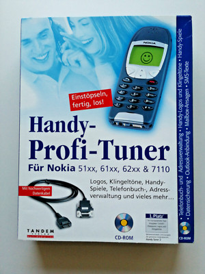 Handy - Profi - Tuner , CD , Datenkabel , Für NOKIA 51xx 61xx 62xx 7110 , NEU