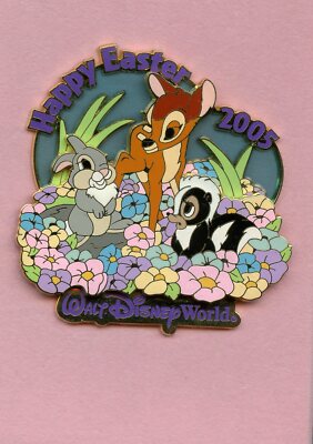 Disney Bambi Thumper Flower in Flowers Happy Easter