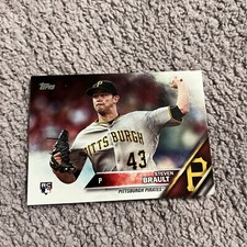 2016 Topps Update Steven Brault RC #US59 Pittsburgh Pirates
