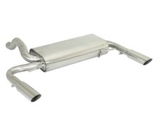 Posteriore doppio terminali rotondi Ragazzon Renault Clio 2.0 16V RS e F1 145Kw