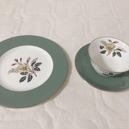 WEDGWOOD Greenwood cup and saucer - Picture 7 of 9