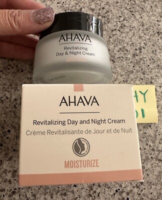 AHAVA Revitalizing Day & Night Cream 1.7oz/50mL FULL SZ SEALED BOX