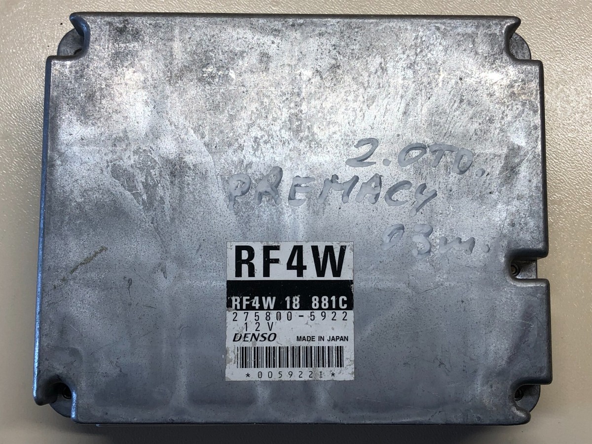 Mazda Premacy B117 1998-2002 Engine Control Module Unit rf4w18881c