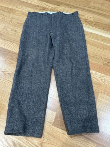 Vintage Eddie Bauer Pants 36x29 Wool Hunting