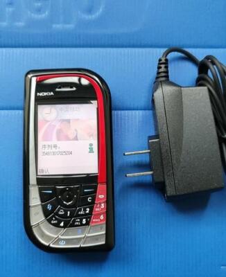 Unlocked Nokia 7610 Black/red GSM Tri-Band Camera Bluetooth