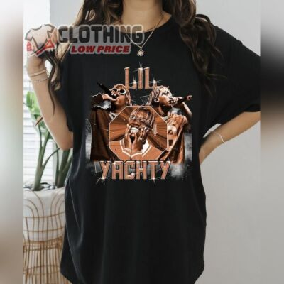 #ad #ad Lil Yachty Lil Yachty Concert 2023 Graphic Print Unisex T Shirt AHN00269 $21.99
