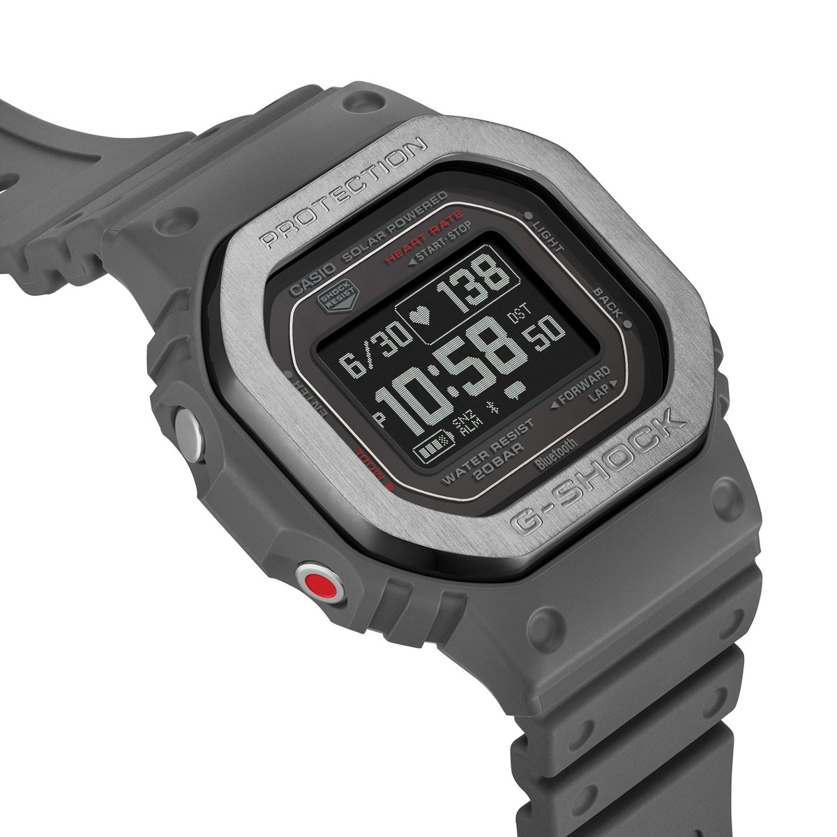 CASIO G-SHOCK DW-H5600MB-8JR G-SQUAD Bluetooth GPS Solar Watch