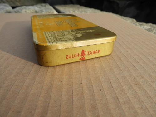 TABAKFABRIK ZÜLCH & Co MARBURG an der Lahn BLECHDOSE Tabakdose 50 Gr Moslem Edel - Bild 3 von 7