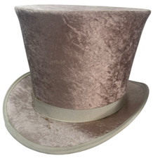 Antique Top Hat in Blush Pink by Rosemary Sylvester Made in Great Britain