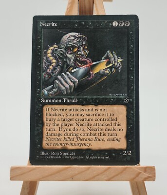 Necrite (M.1) Fallen Empires Magic Karte MTG englisch (Nekrit (M.1)