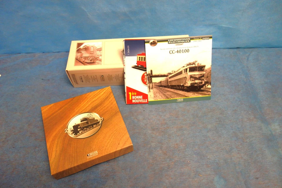 locomotives électriques de légende atlas cc40100 neuve boite - Photo 2/2