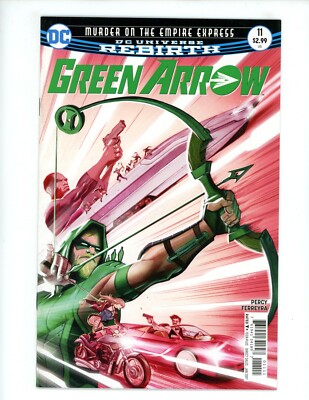 Green Arrow #11 Comic Book NM 2017 Rebirth DC Comics 5th Series