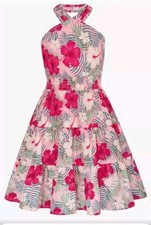 GRACE KARIN Girls Summer Dress Off Shoulder Floral A-line Midi Dress 6Y