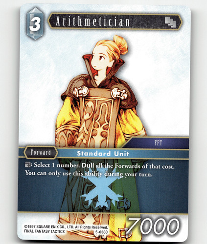 Near Mint FFTCG Curilla - 5-127R - R Opus V Final Fantasy TCG | eBay