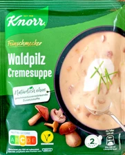 KNORR Wild Mushroom Chowder Feinschmecker WALDPILZ CREMESUPPE Exp 6/26 Free Ship