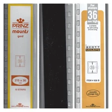 15 Prinz/Scott BLACK Mounts 215 x 36 FREE U.S. Shipping w/$50 Order