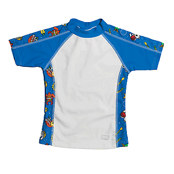 Boys 2-6 Short Sleeve Rashguards - Picture 3 of 9