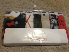 NWT Gymboree Boys Underwear 7pair/pack Briefs underwear 4,5/6