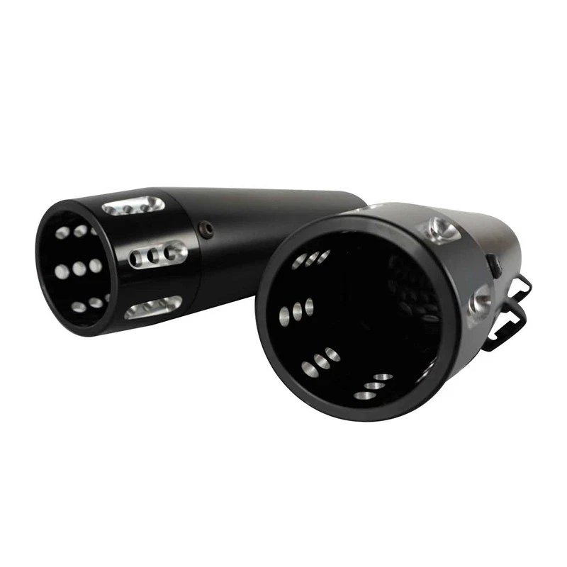 Black 3" Slip on Mufflers Exhaust for Harley 2014-2022 Sportster XL 883/1200 - Image 4 of 4