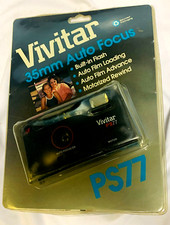 Vivitar PS77 Auto Focus Point Shoot 35mm Camera - VINTAGE NEW