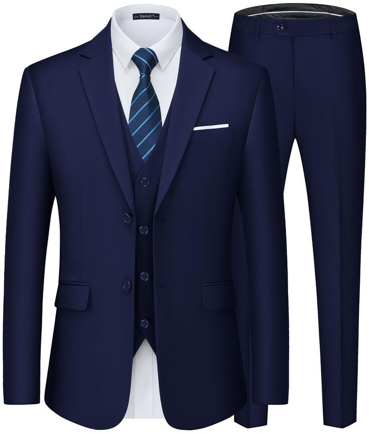 Men's Custom Suit | Tailored Bespoke Business & Wedding Attire | 200+ Fabrics Si