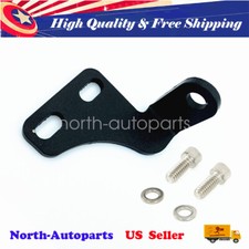 New Throttle Cable Bracket Black Anodized For Holley Hi-ram Works Easily