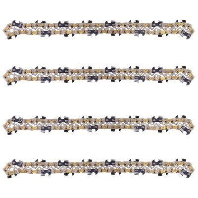 4 saw chain half chisel 25cm 40TG 3/8 1.1mm for Dolmar Maktita Husqvarna Einhell