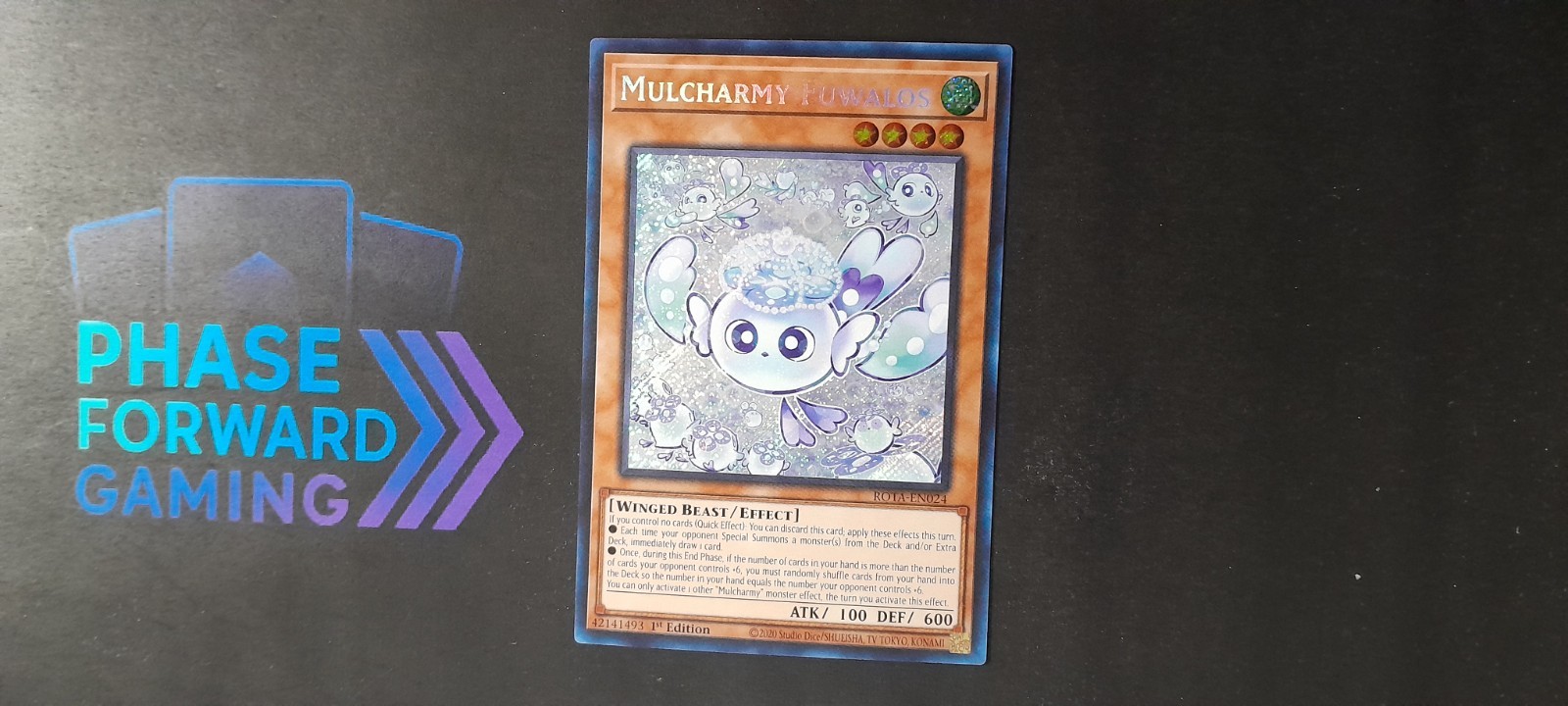 Mulcharmy Fuwalos Secret Rare ROTA-EN024 Near-Mint 1st Edition