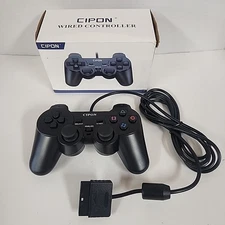 CIPON Wired Controller for Playstation 2 PS2 - HY-1101 - New in open box