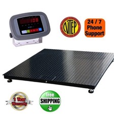NTEP Certified - Industrial floor scale 36"x36" - 10000 lb Capacity Pallet Scale