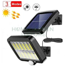 120LED 190W Outdoor Solar Light Waterproof Garden Landscape Spotlight Flood Lamp