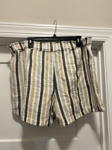 SONOMA GOODS FOR LIFE MID RISE Cotton Gauze Lined Shorts With Pockets Size XL - Picture 5 of 5