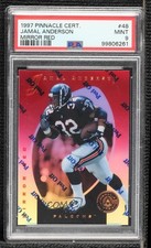 1997 Pinnacle Certified Mirror Red Jamal Anderson #48 PSA 9 MINT 4hj