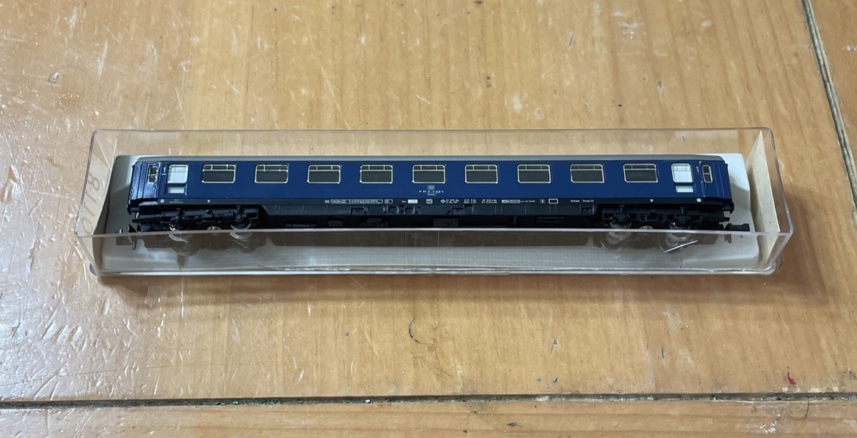 Fleischmann N Scale 8110 blue Passenger Express Train Car | eBay