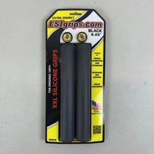 ESI Extra Chunky 8.25" Bike BMX Black XXL Silicone Grips The Original 100% New