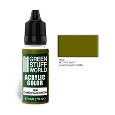 Green Stuff World Paint Camouflage Green New