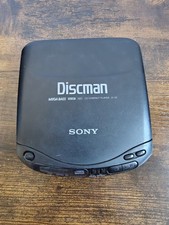 Sony Discman D-131 Portable CD Compact Player Mega Bass Vintage Black Untested