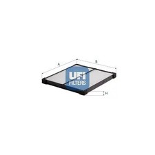 Innenraumfilter Filtereinsatz 53.570.00 UFI für SUZUKI KIZASHI