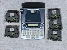 Brother P-Touch Label Maker PT-1880 with 6 New Tapes Battery Powered