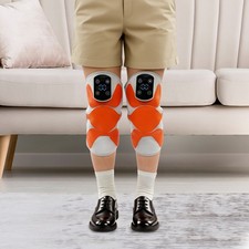 2Pcs Battery Powered Massage Knee Pads Heating Vibrating Knee Massager 40-60 C