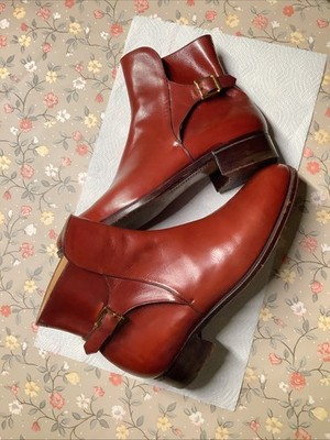 a. Testoni Monk-Strap Stiefeletten   Gr. 8,5   Bologna, Italien