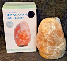 NIB-Himalayan Salt Lamp--5 inches Tall--LED--Uses USB
