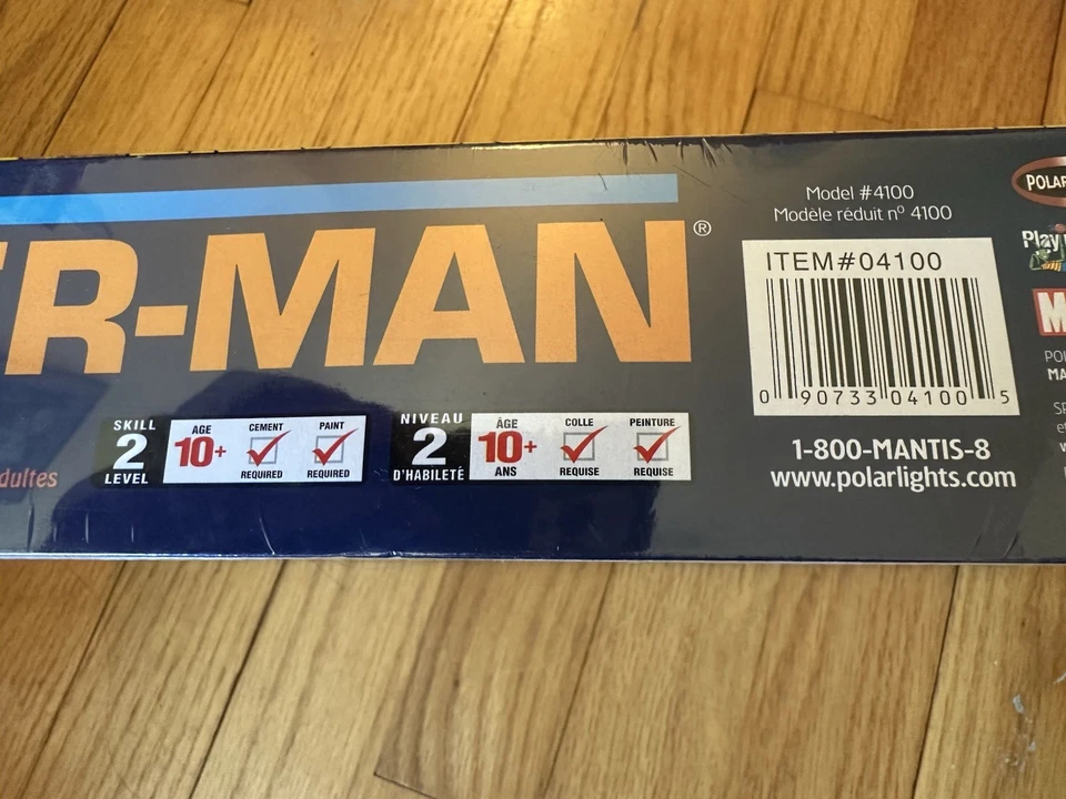 Kit Modelo Reproducción Vintage The Amazing Spider-Man 2003 Luces Polares #4100 Foto 4 de 4