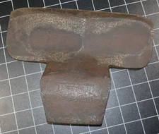 KELLEY HOW THOMPSON Co. - DULUTH, MN - 1890 - BROAD AXE HEAD - CAST STEEL - VG++