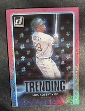 2021 Panini Donruss - Trending Luis Robert #TR9 Pink Fireworks