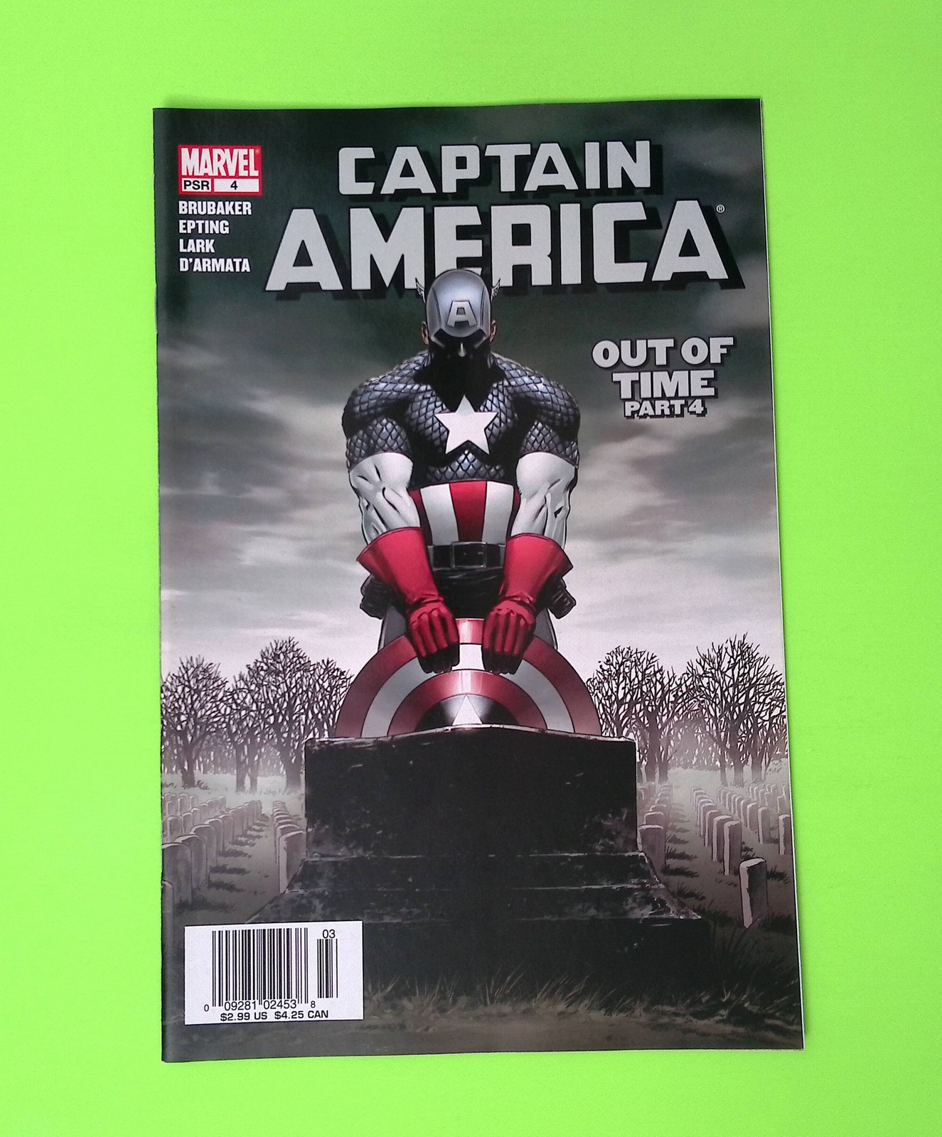 Captain America #4b Vol. 5 Marvel Comics Variant Higher Grade Comic Book B30-258