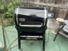 Weber SmokeFire EX4 (2nd Gen)  24" Stainless Steel Wood Fire Pellet Smart Grill